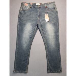 NEW Hudson & Barrow Slim Stretch Jeans Mens Size 44 x 32 Blue Steel‎